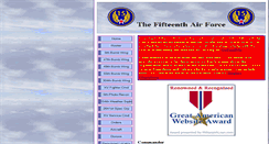 Desktop Screenshot of 15thaf.org